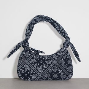 Zara Bandana Printed Shoulder Bag